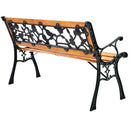 49 1/2 Inch Patio Park Garden Porch Chair Bench by LJGDeals