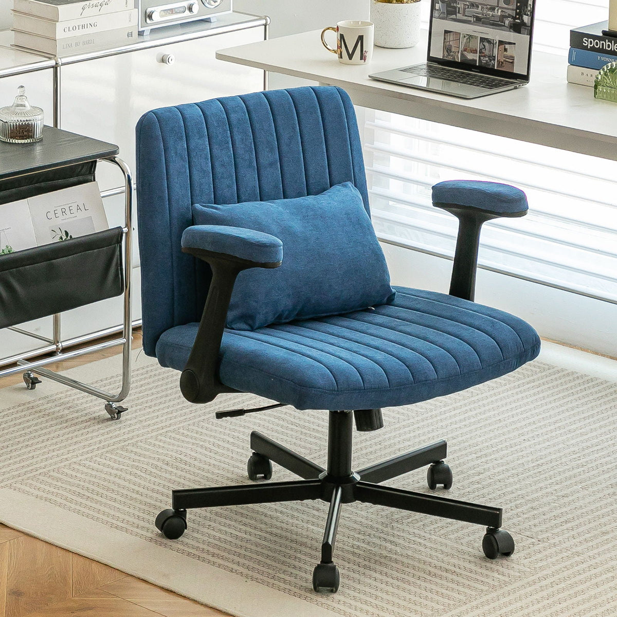 Criss Cross Armrest Office Chair With Wheels, photo 15 of 40