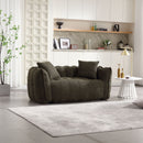 Cozy Beanbag Chair With High Resilience Foam Core For 2 by Unique Piece Furniture