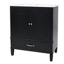 Bathroom Vanity With Sink, Soft Closing Door, Multi Functional Storage by HouseOfZazla