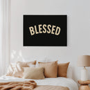 Blessed Minimalist Arch Text Print