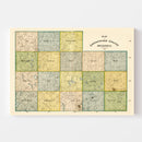 Vintage Map of Cottonwood County, Minnesota 1898