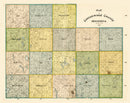 Vintage Map of Cottonwood County, Minnesota 1898