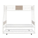 Modern Metal Bunk Bed With Dual Side Ladder And Metal Desig by Unique Piece Furniture