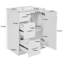 Bathroom Vanity With Under Mount Sink, 2 Drawers And Soft Closing Door by HouseOfZazla