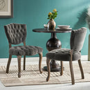KD Tufted Chair (Set of 2) by HouseOfZazla