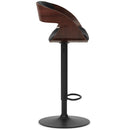Archer - Adjustable Swivel Bar Stool - Black by HouseOfZazla