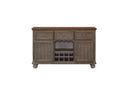 Rustic 2 Tone Sever With Powerpack - Gray