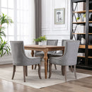 Ultra - Side Dining Chair, Nail Head (Set of 2) by HouseOfZazla