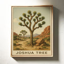 Joshua Tree Desert Landscape Art Print