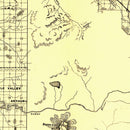 Vintage Map of King County, Washington 1888