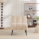 Upholstered Armless Chair For Living Room by HouseOfZazla