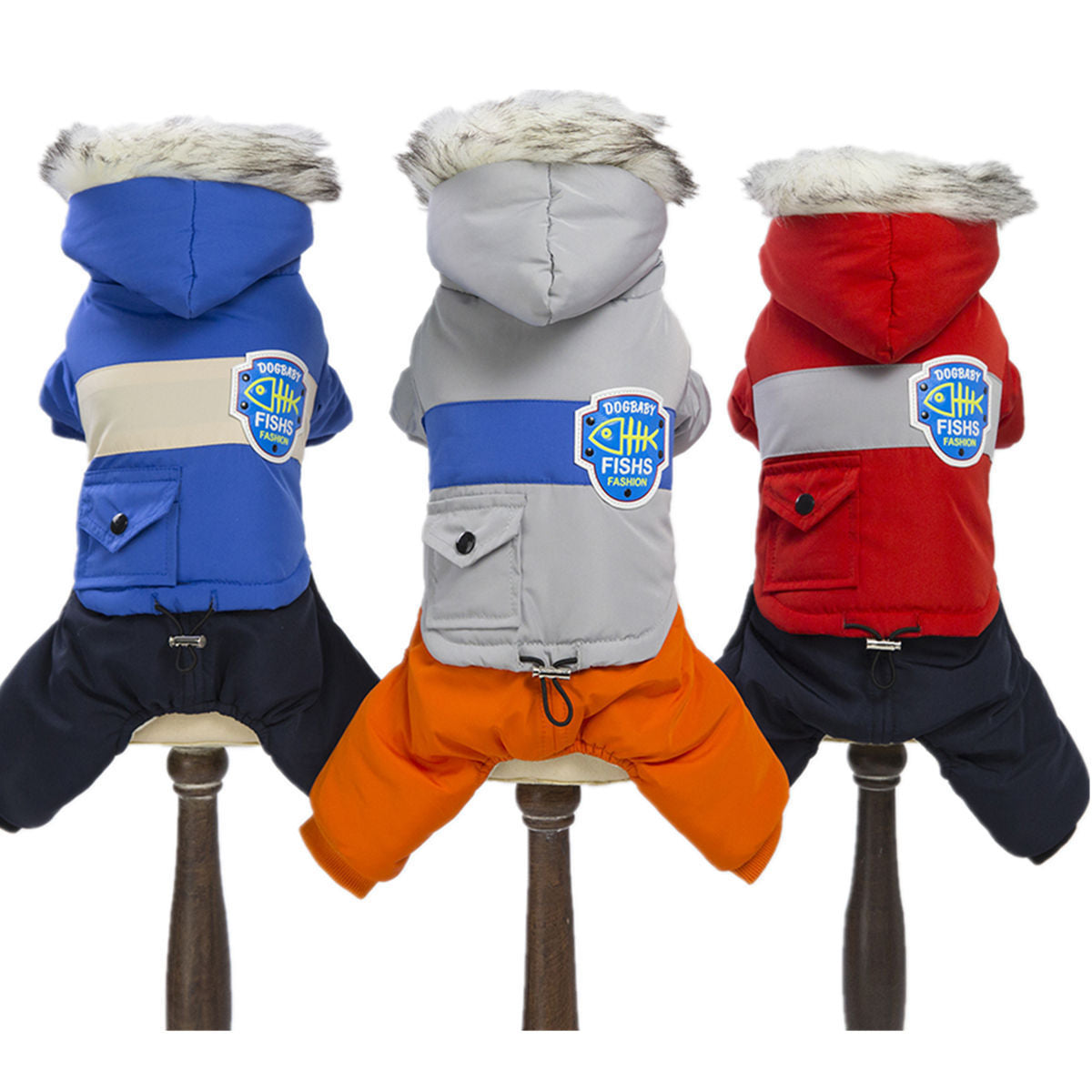 clothes for pets Dog snow coat, photo 3 of 6