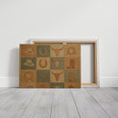 Western Icons Patchwork Quilt Print