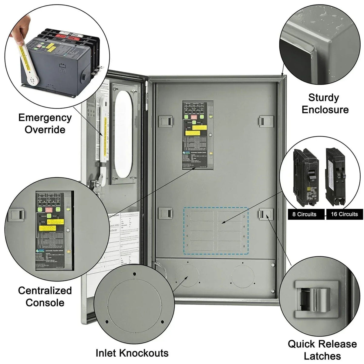 Nature's Generator 30A Automatic Generator Transfer Switch, photo 6 of 11