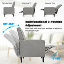 Mid-Century Push Back Recliner Chair by LJGDeals