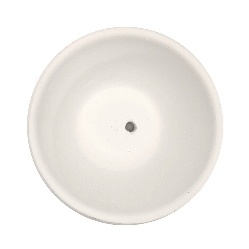 2'' White Clay Pot