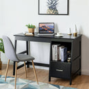 47.5 Inch Modern Home Computer Desk with 2 Storage Drawers by DirectDeals