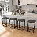30 Inch Barstools Set of 2 with PU Leather Cover by LJGDeals