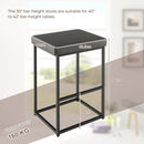 30 Inch Barstools Set of 2 with PU Leather Cover