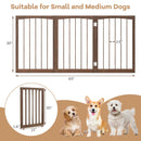 30 Inch Tall Wooden Pet Fence for Cats Small and Medium Dogs by LJGDeals