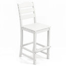Counter Height Bar Stool with Back and Footrest - 30 Inch by DirectDeals