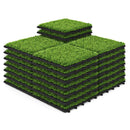 30 PCS Interlocking Artificial Grass Tiles by DirectDeals