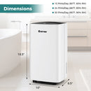 30 Pints 1500 Sq. ft Portable Dehumidifier For Medium To Large Spaces
