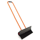 Snow Shovel with Wheels with 30 Inches Wide Blade and Adjustable Handle-Orange by LJGDeals
