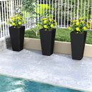 Set of 2 30 Inch Tall Flower Pot with Open-ended Base by LJGDeals