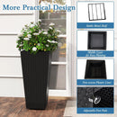Set of 2 30 Inch Tall Flower Pot with Open-ended Base by LJGDeals