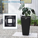 Set of 2 30 Inch Tall Flower Pot with Open-ended Base by LJGDeals