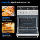 30 Inches 120V Natural Gas Range with 5 Burners Cooktop by LJGDeals