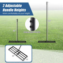 30 x 10 Inch Heavy Duty Lawn Level Tool with 69 Inch Handle by DirectDeals