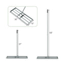 30 x 10 Inch Heavy Duty Lawn Level Tool with 69 Inch Handle by DirectDeals
