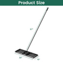 30 x 10 Inch Lawn Leveling Rake with Ergonomic Handle by LJGDeals