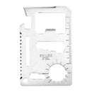 GBruno 11 In 1 Stainless Steel Multi-tool Credit Card