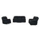 Blanche - Reclining Set With LED Lights, Speaker by Unique Piece Furniture