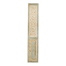 Large Wooden Rectangle Hanging Panel Decorative Wall Sculpture, Carved Wall Art - Beige by HouseOfZazla