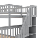Bunk Bed With Staircase by HouseOfZazla