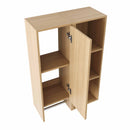 24 Inch Wall-Mounted Side Cabinet and Storage Shelves Combination by HouseOfZazla