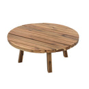 Round Table, Durable Solid Wood by HouseOfZazla