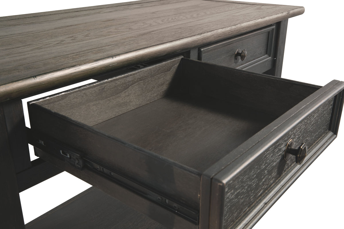 Tyler Creek - Sofa Table - Grayish Brown / Black, photo 3 of 7