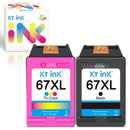 High-Yield Ink Cartridge 67XL for HP DeskJet and Envy Printers