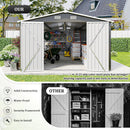 Campcraft Outdoor Storage Shed 10x14 FT with 3 Lockable Doors by HouseOfZazla