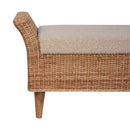 Riviera - Woven Bench - Oak by Unique Piece Furniture