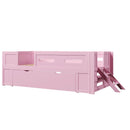 Platform Bed With Guardrail And Drawer by HouseOfZazla