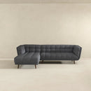 Addison - L Shape Sectional Sofa Tufted by Unique Piece Furniture