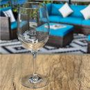 Leadingware Tritan Plastic Wine Glasses (Set of 4), Unbreakable, Bpa Free, 12Oz - Clear by HouseOfZazla