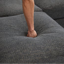 Sectional Sofa Modular U-Shaped With Ottoman & USB Ports